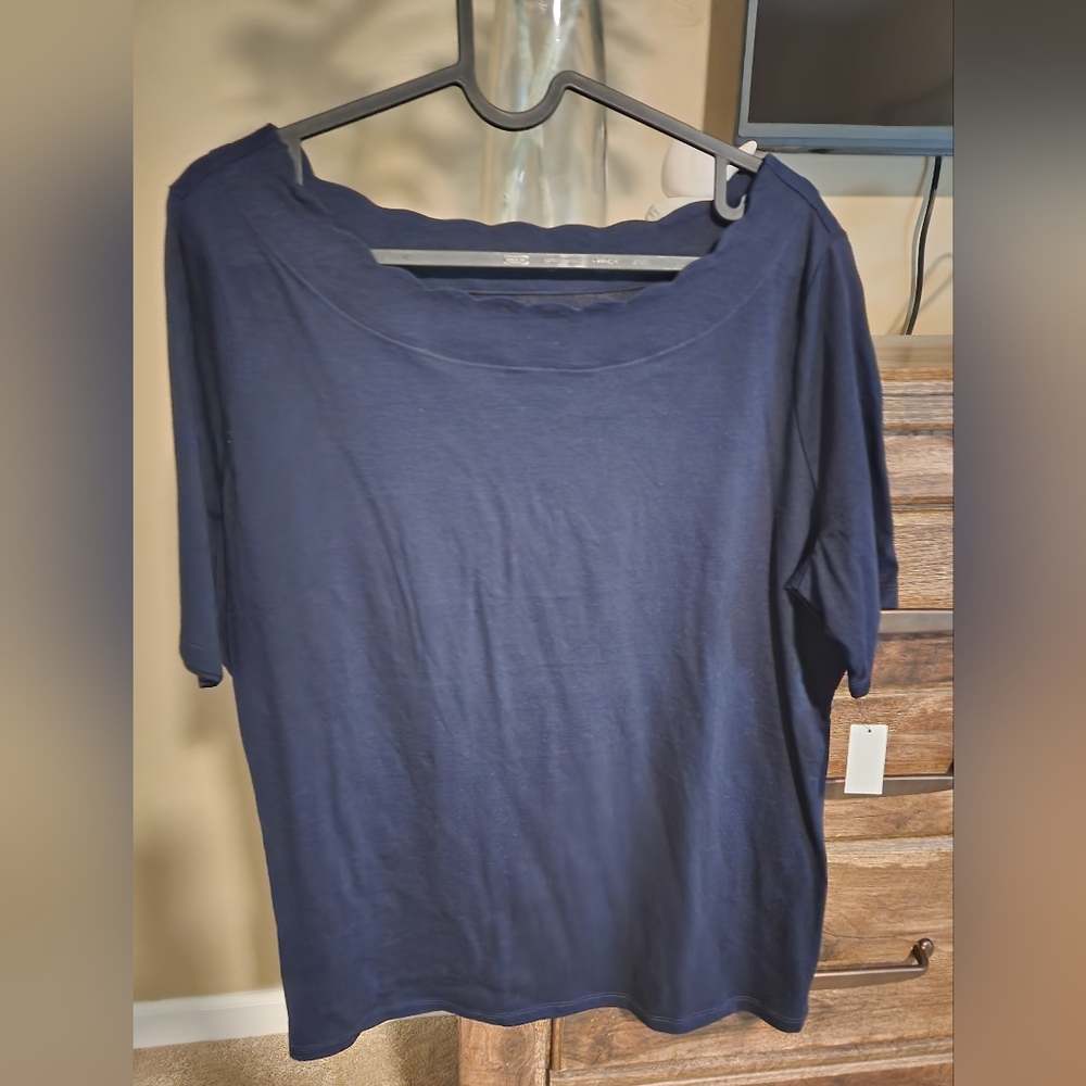 Talbots Scalloped Tops